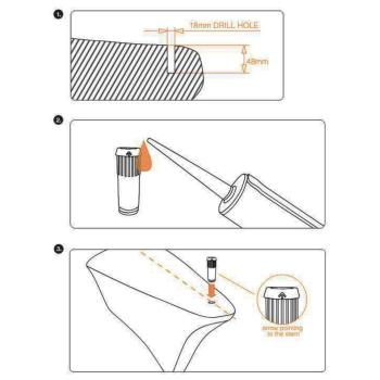 Kayak Gear Steuerhülse STD