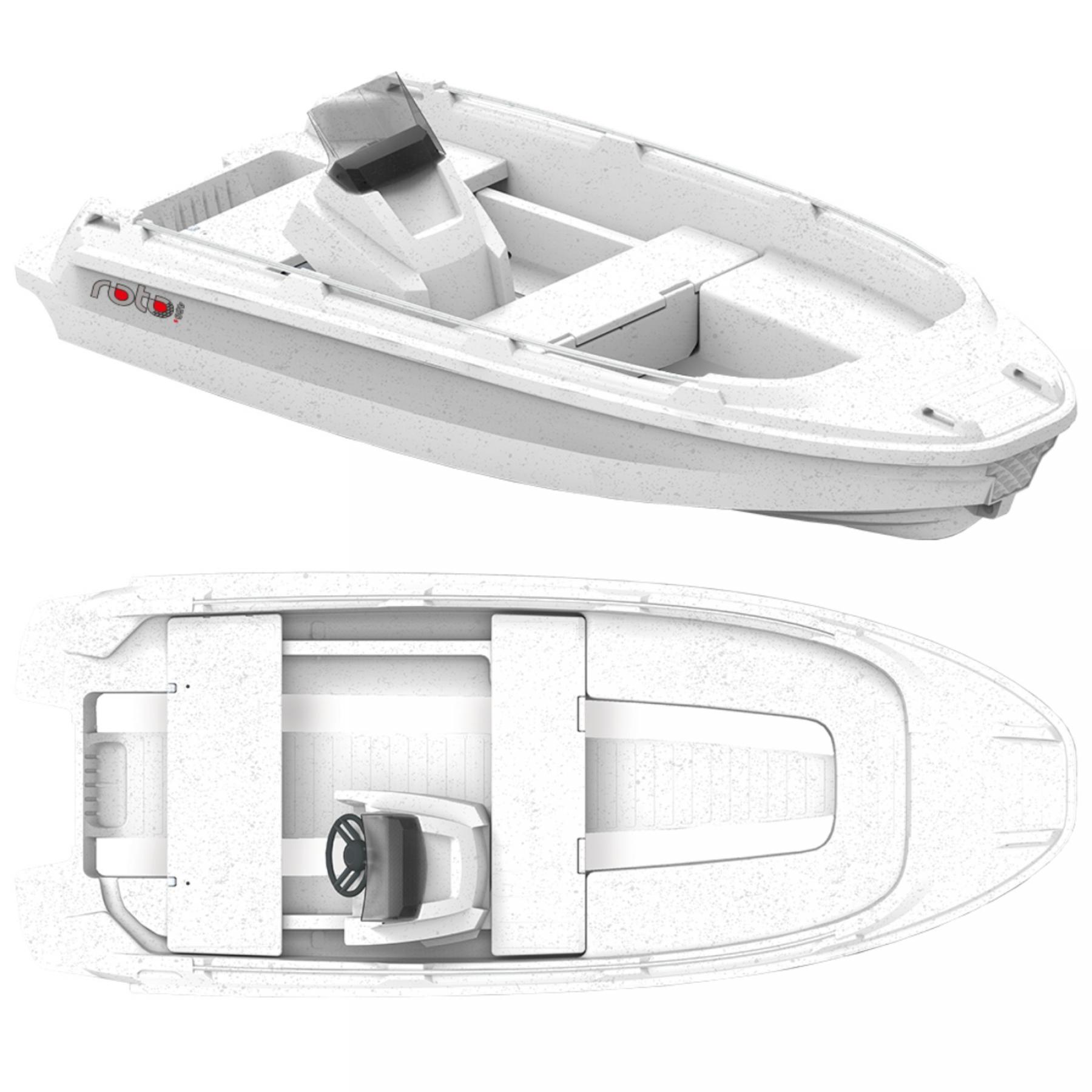 ROTO 450s Family Motorboot mit Steuerkonsole